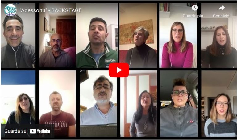 Adesso Tu – backstage