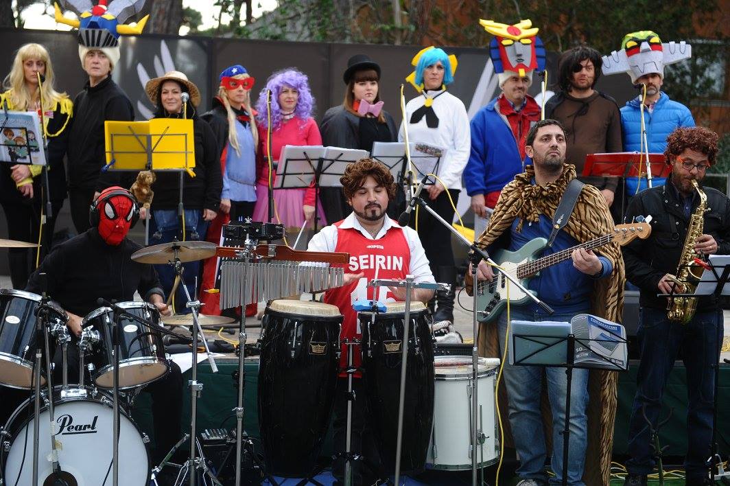 Cartoonando al Carnevale di Fregene